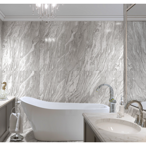 Керамогранит Global Tile Виванта / Vivanta GT606017801SPR 60*60 серый